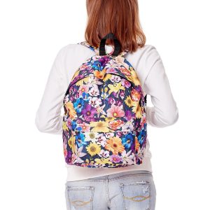 Wholesale Backpack with colorful flowers