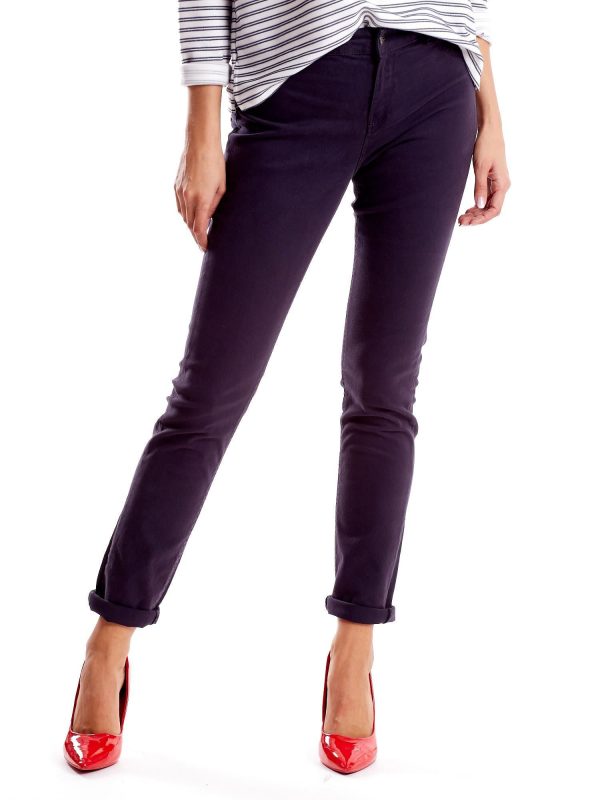 Wholesale Grey Straight Fit Women's Pants