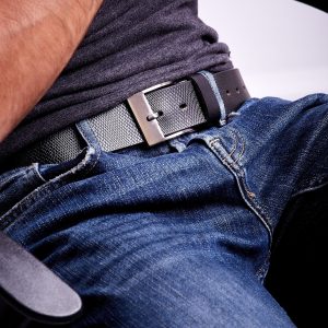 Wholesale Men's Black Leather Strap