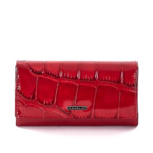 Wholesale Red Wallet with Animal Leather Motif