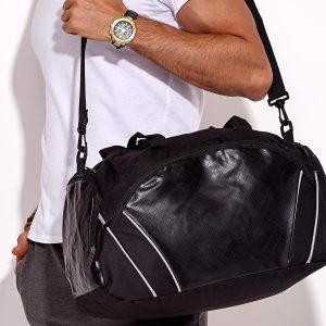 Wholesale Men's Black Sports Bag