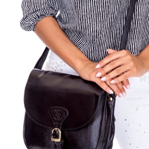 Wholesale Black Leather Flip Bag