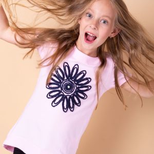 Wholesale Light pink tunic for a girl