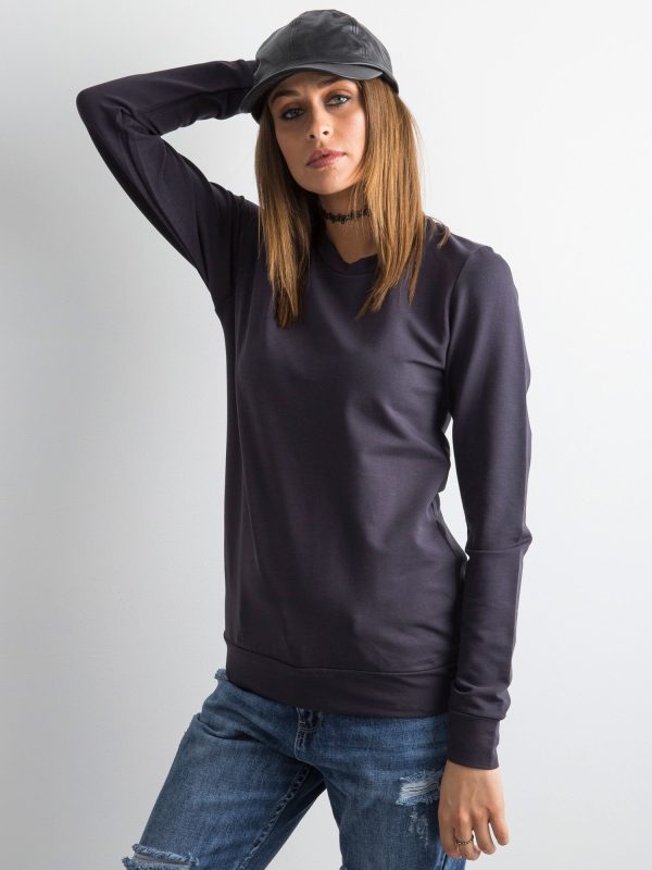 Wholesale Graphite sweatshirt for women basic