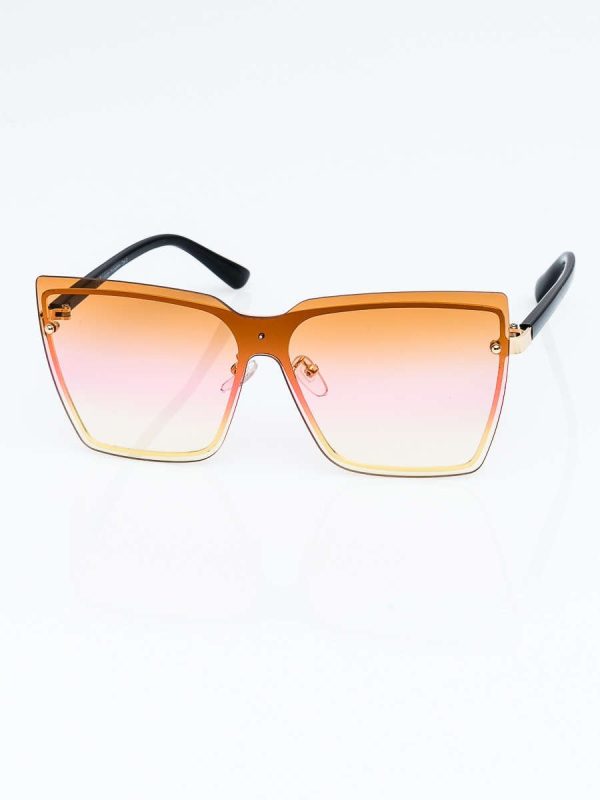 Wholesale Large square sunglasses NO FRAME