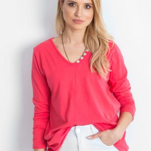 Wholesale Coral blouse Prompting