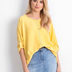 Wholesale Yellow blouse Cherubic