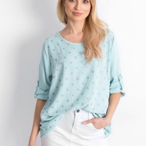 Wholesale Mint blouse Designer