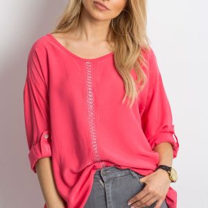 Wholesale Coral blouse Cherubic