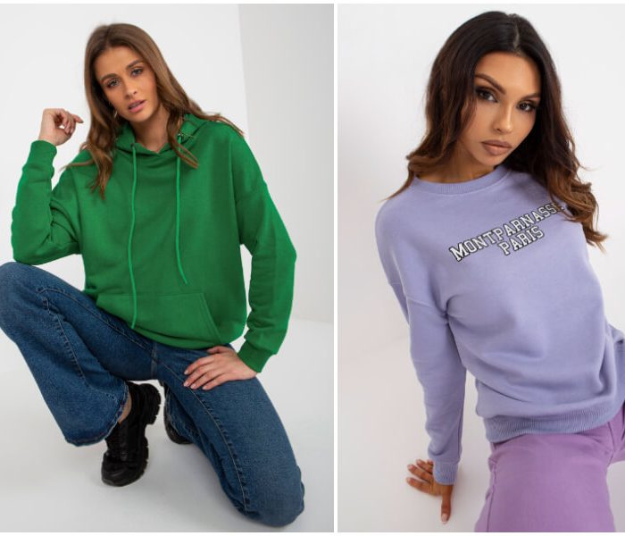 Sweatshirts wholesale 24h – order the best cuts and colors