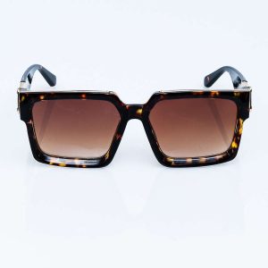 Wholesale Brown Square Sunglasses