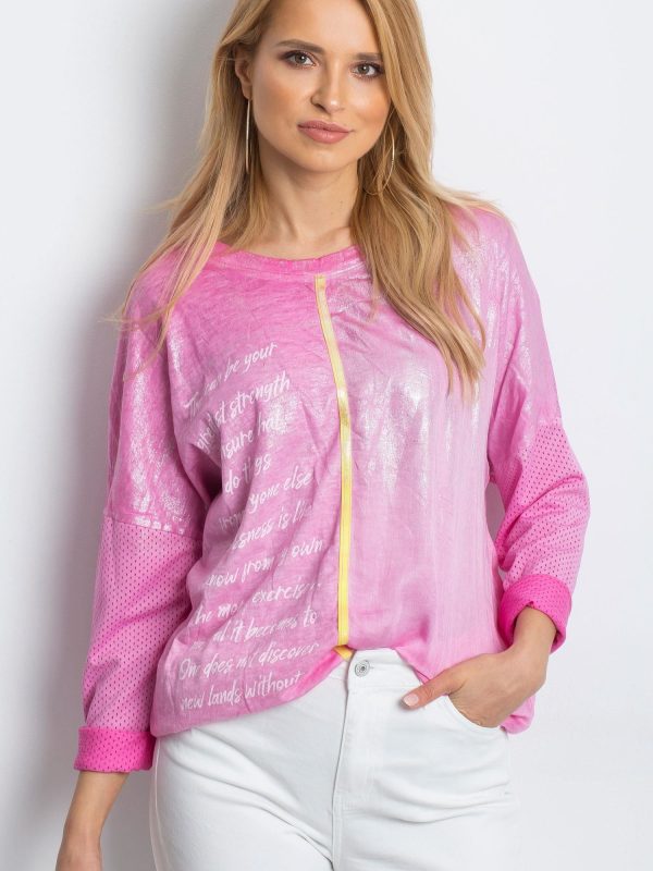 Wholesale Polarising Pink Blouse