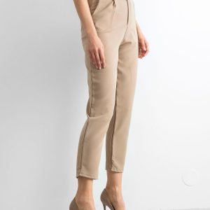 Wholesale Dark beige high waist pants