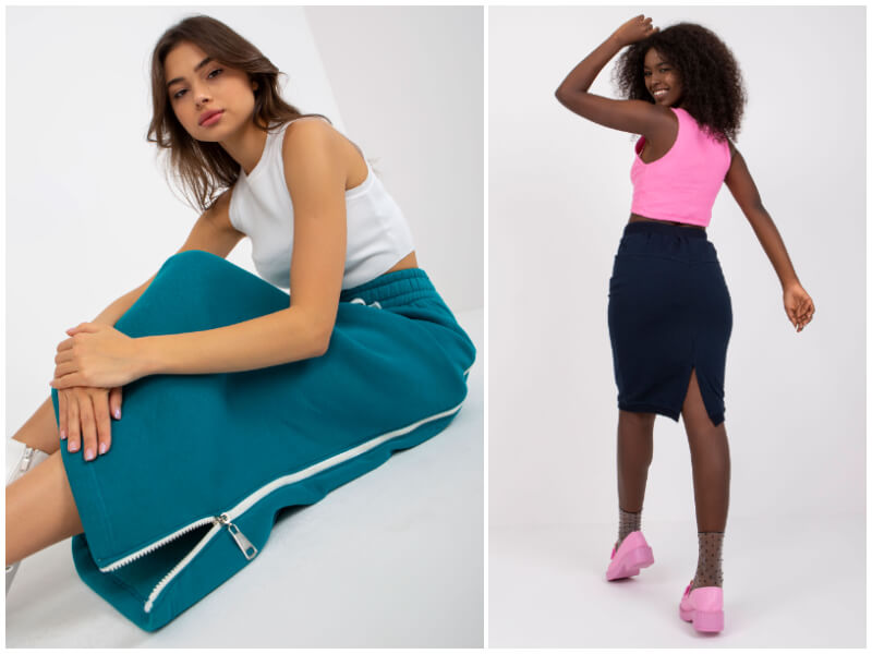 Wholesale sweatskirts – perfect models for early autumn