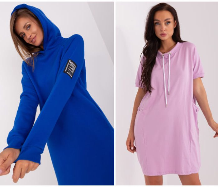 Wholesale sweatshirt dresses online – sports comfort in a feminine edition