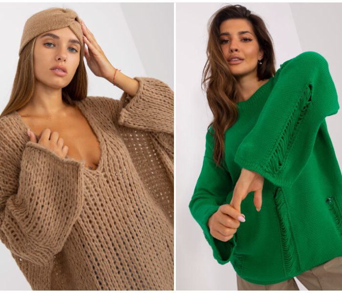 Wholesale women’s oversized sweaters – meet the hits of this year’s autumn!