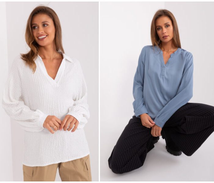 Women’s shirt blouses wholesale – chic models for different exits