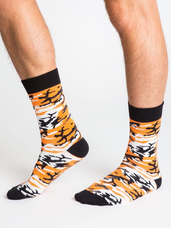 Wholesale Men's socks with patterns set of 3 pcs.