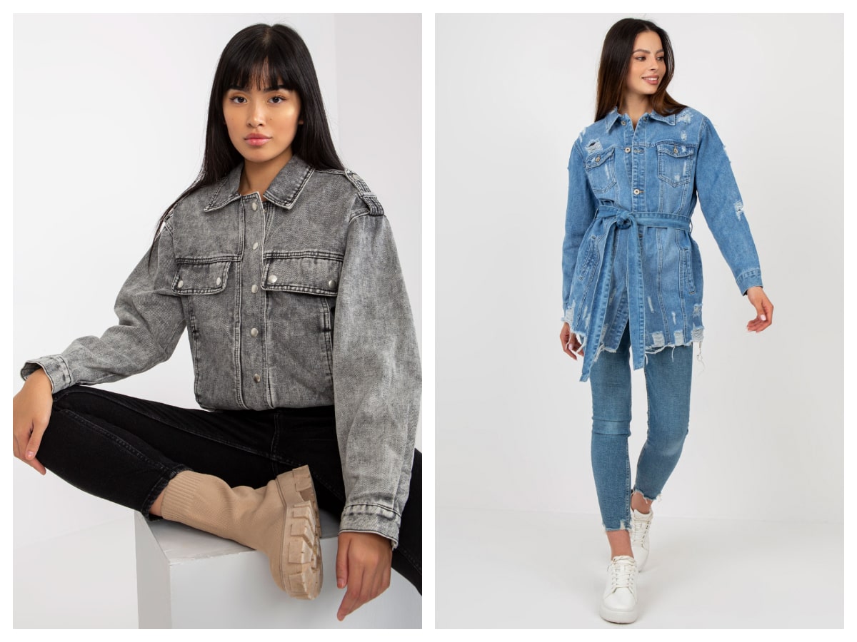 Women’s denim jacket – find out what’s new in the online store