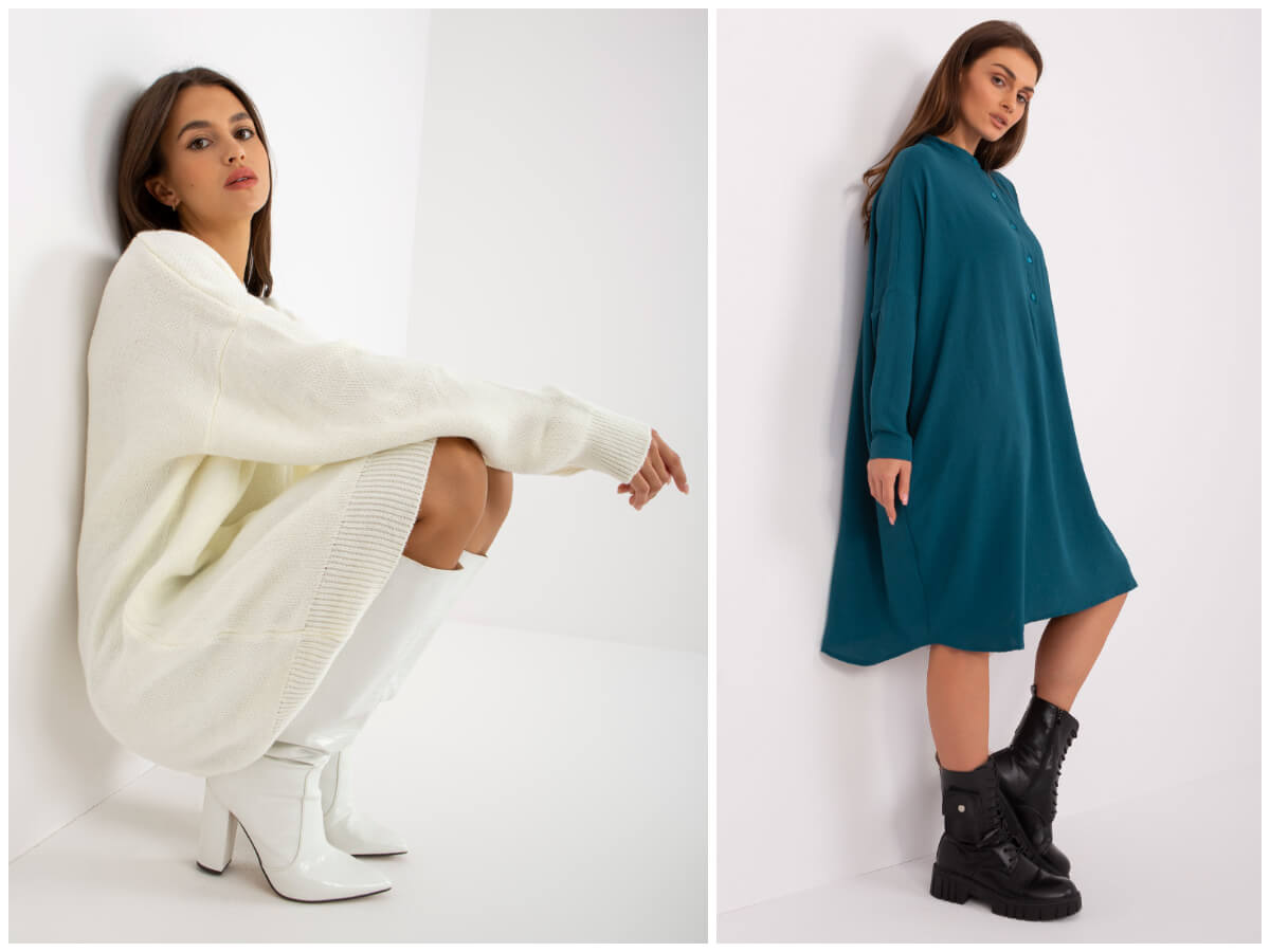 Loose oversize dress – which one is worth buying for the winter?