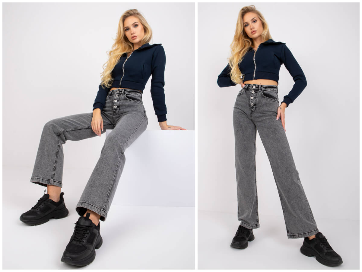 Wide leg jeans – discover the super trend among denim pants