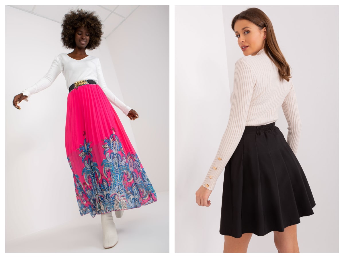 Pleated skirt – a fashion discovery of the autumn/winter season