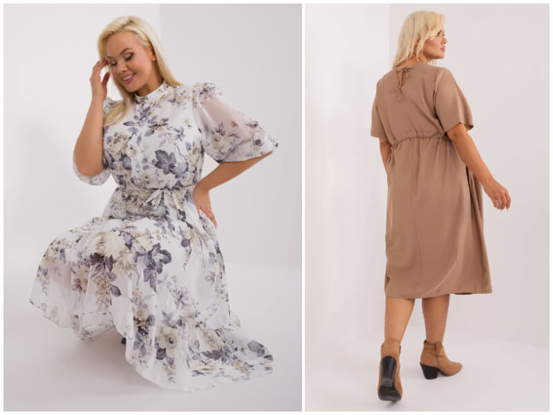 Plus size dress – the widest selection of models at wholesale FactoryPrice.eu