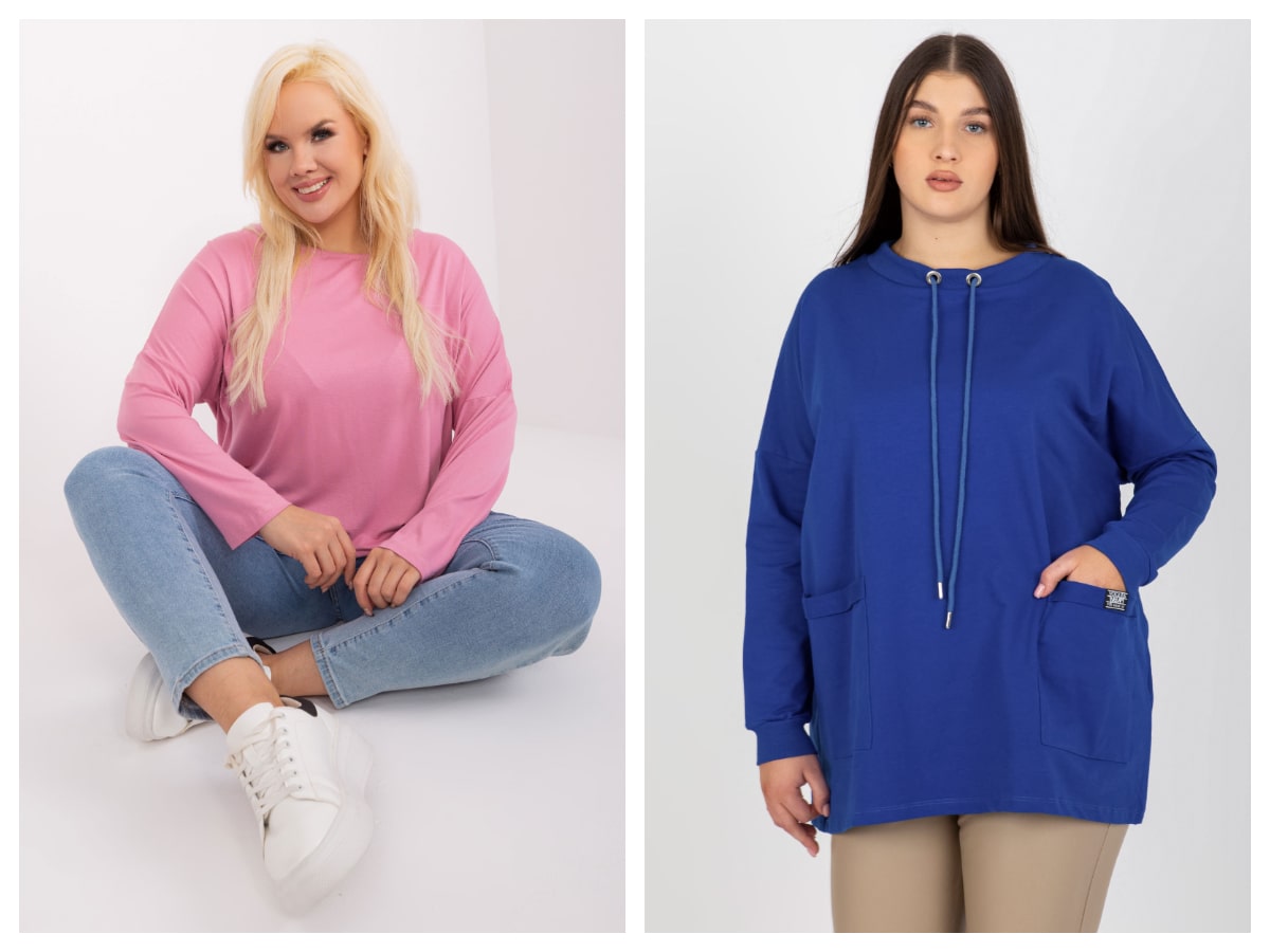 Fashion plus size basic – stylish novelties that will surprise you