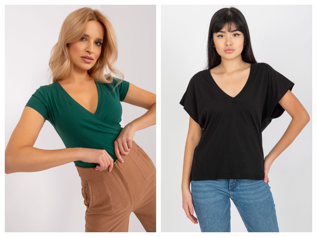 Women’s T-shirt basic – the basis of a casual look