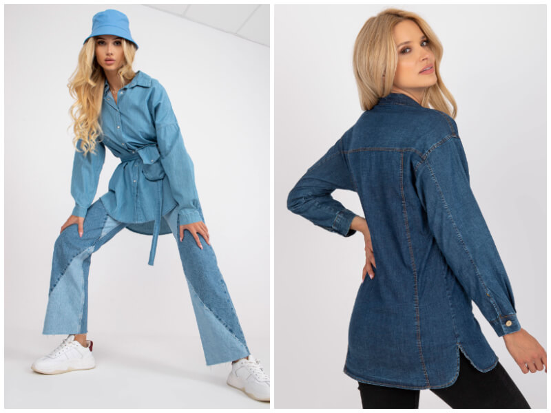 Women’s denim shirt – a must-have for spring