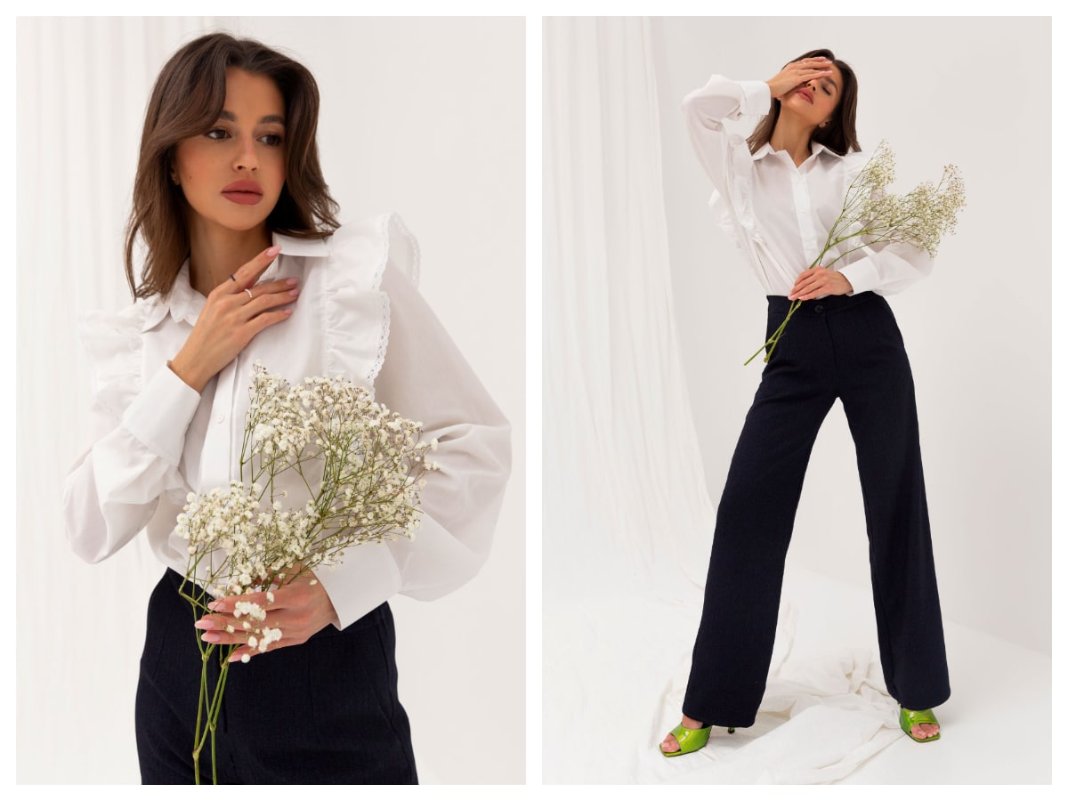 Classics in the wardrobe – women’s white shirt