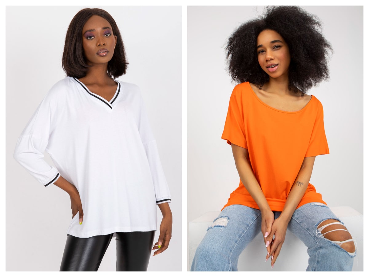 Basic oversized blouse – how to style it fashionably?