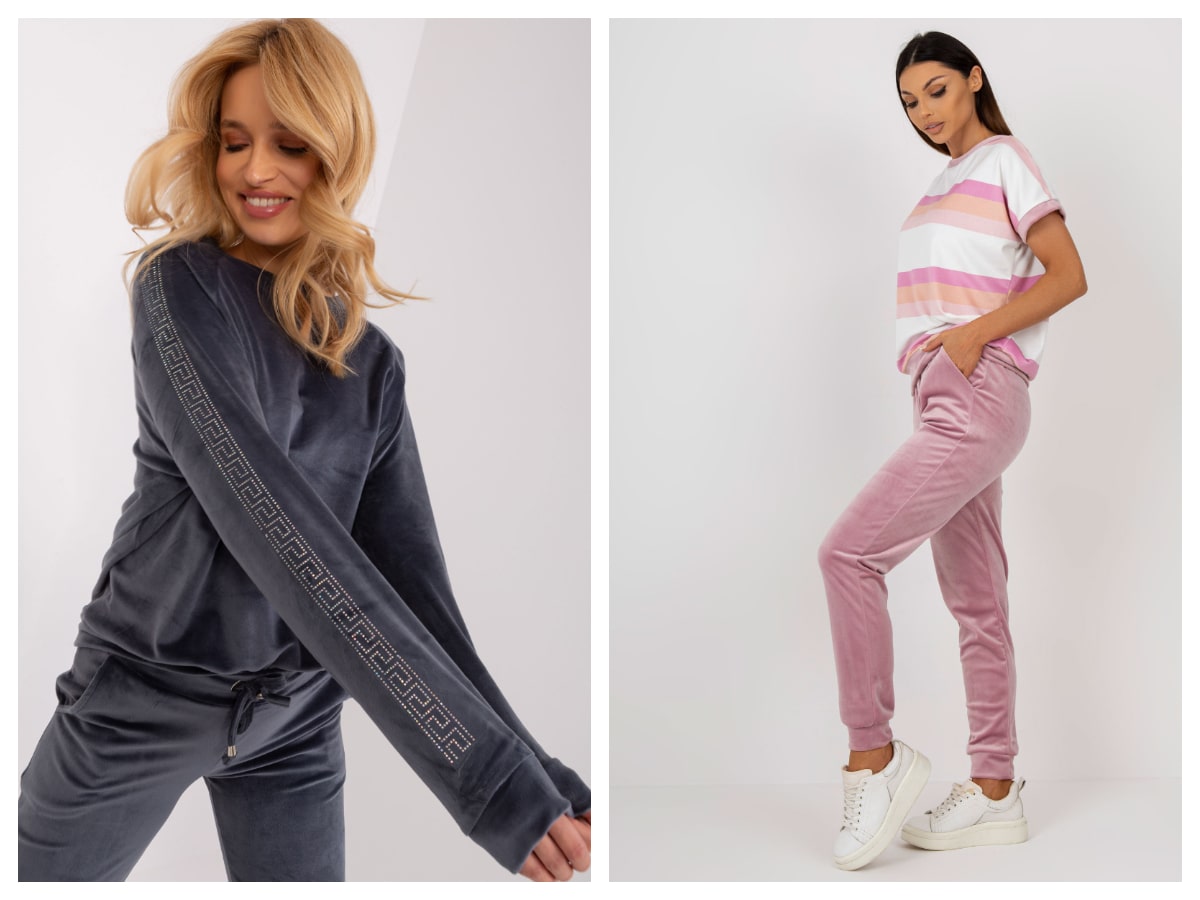 Velor tracksuits – meet new trends