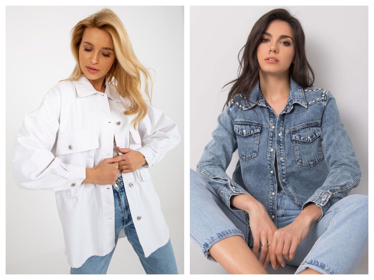 Denim shirt — a classic in a modern version