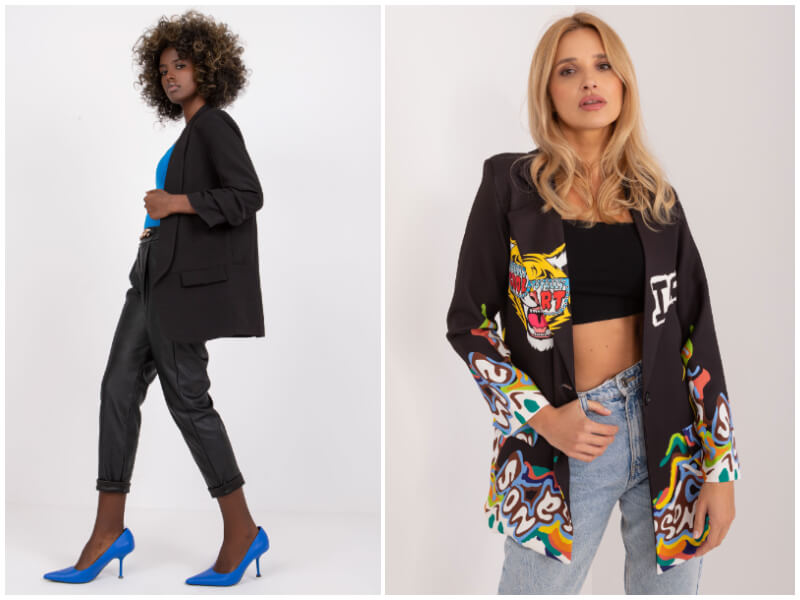 Black women’s jacket – a classic wardrobe item