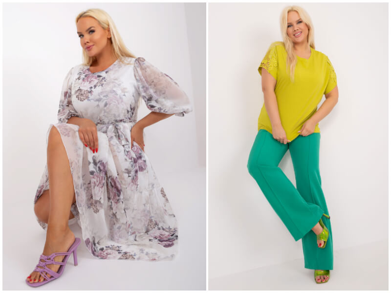 Trendy plus sizes – new plus size collection in wholesale!