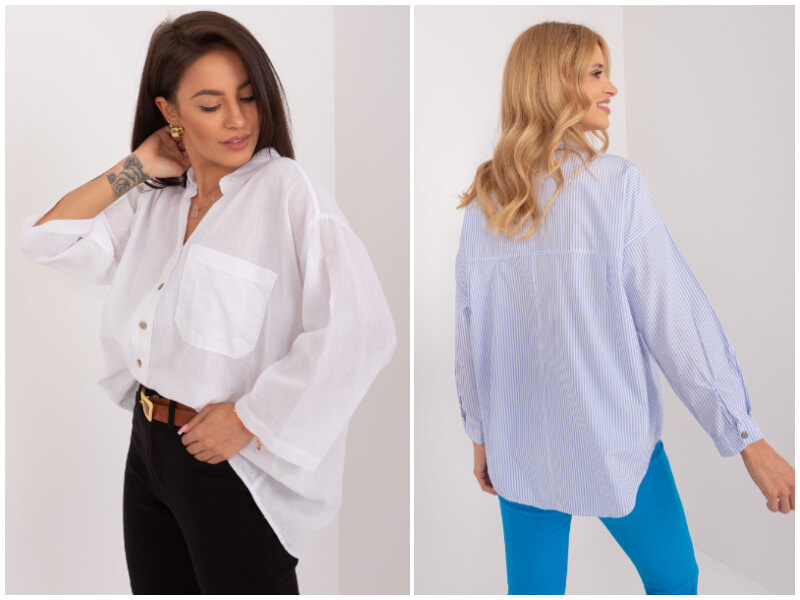 Fashionable oversized shirt – how to wear it in spring?