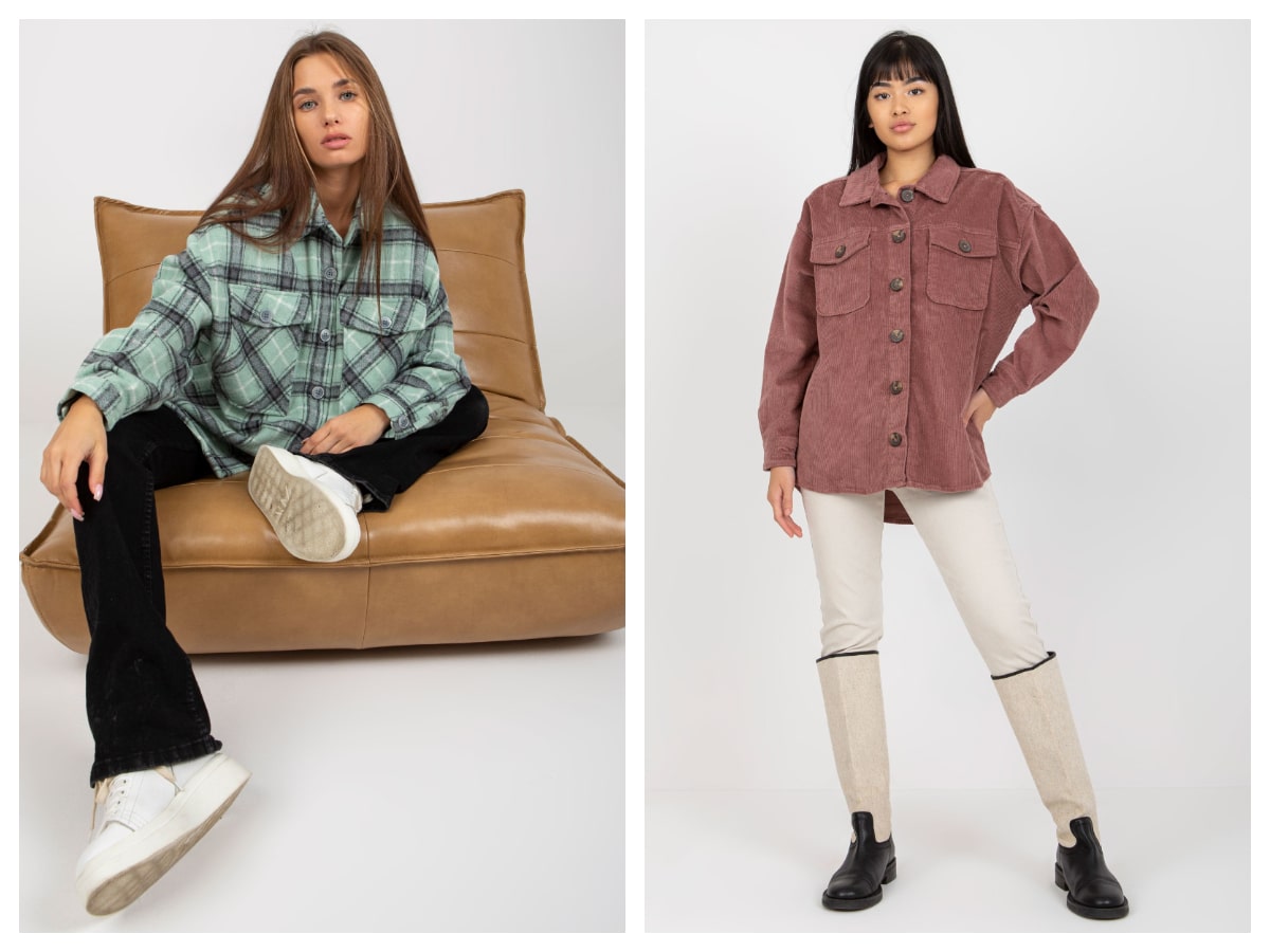 Women’s outerwear shirt – meet interesting models