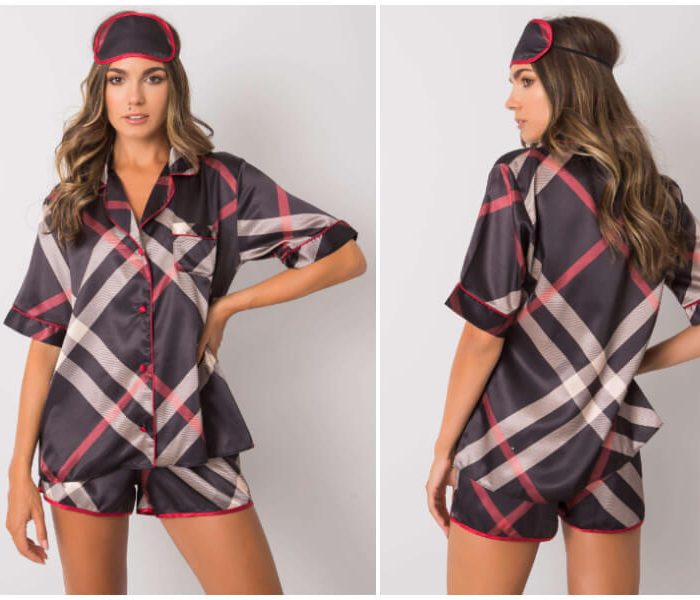 Plaid pajamas – the most fashionable set for sleeping