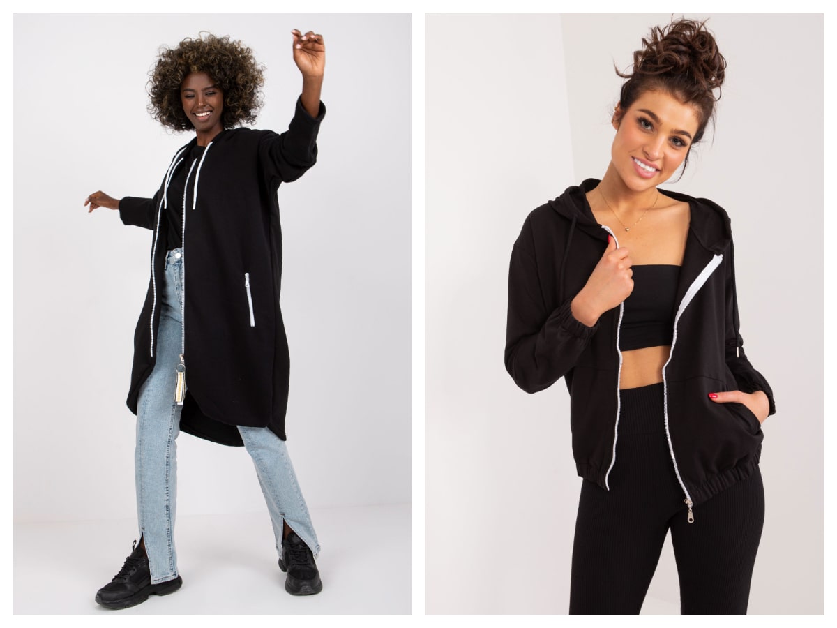 Black basic cardigan – a universal choice for everyone