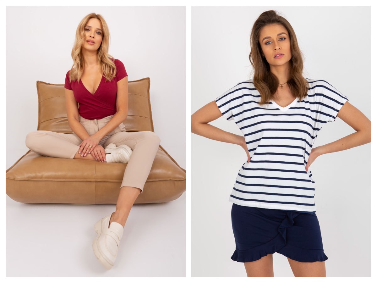 Must-have in the wardrobe – fashionable basic t-shirts for all occasions