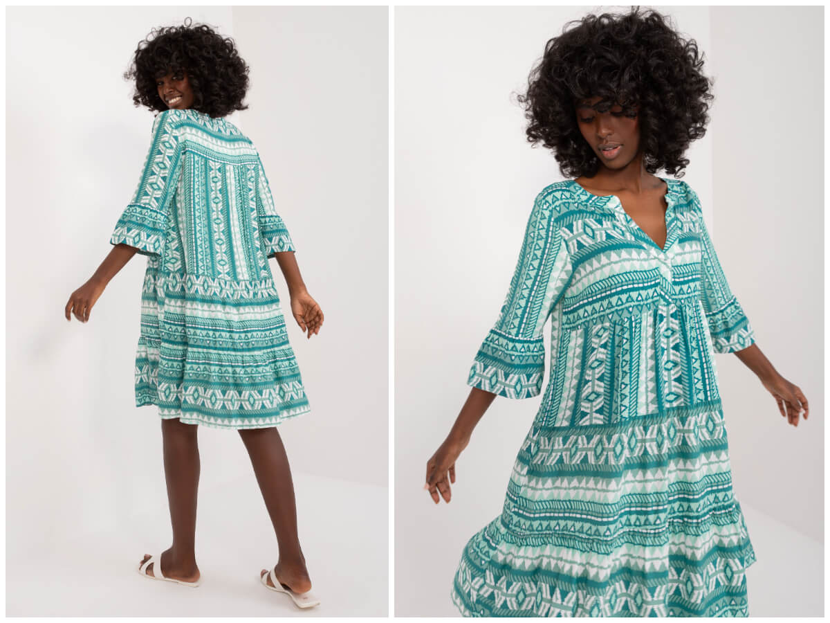 Summer oversized boho dress – a hit of holiday looks