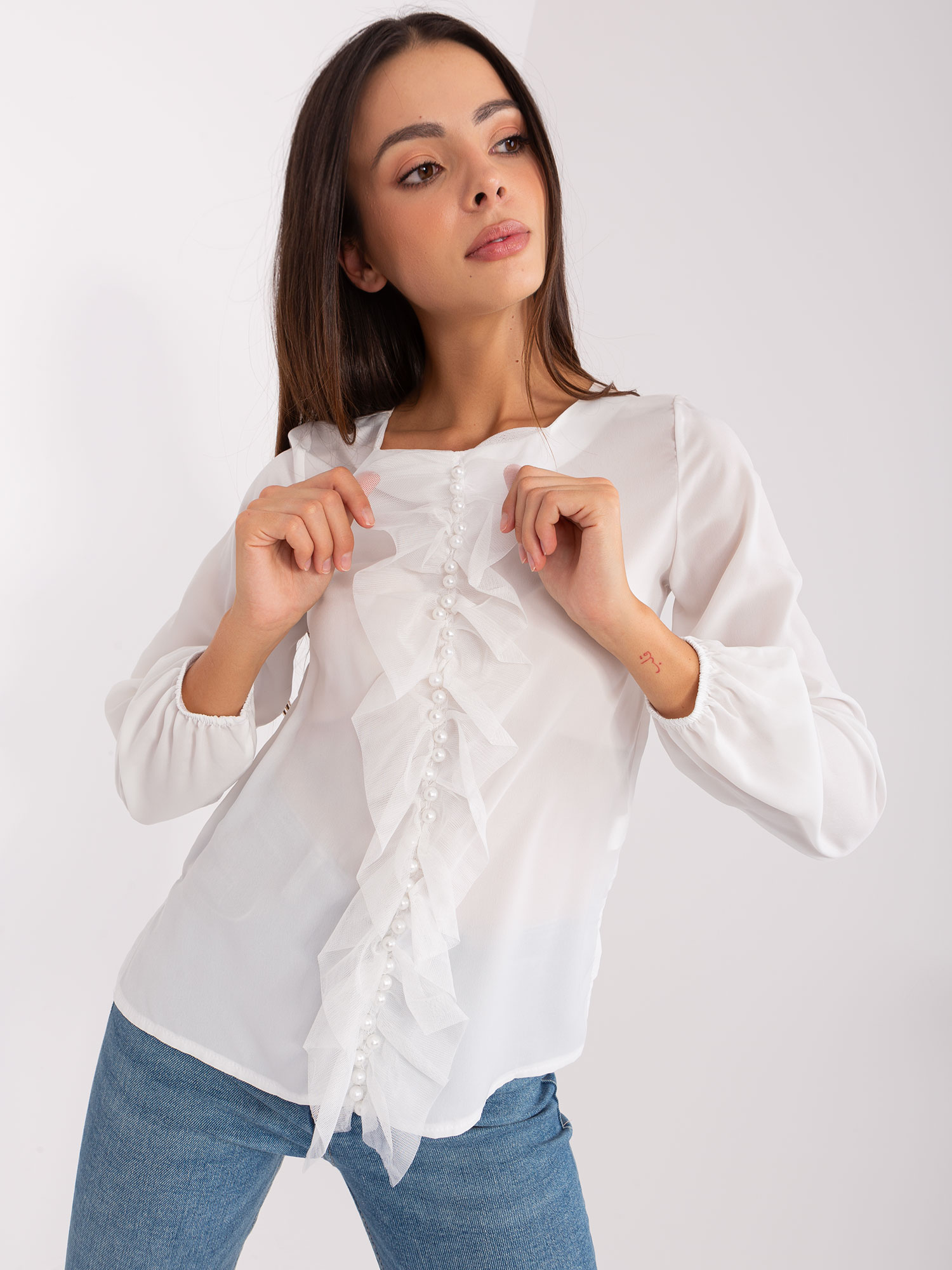 Elegant women’s blouses for work and for a party