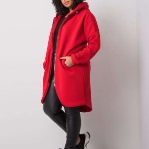 Wholesale Nellie's Red Plus Size Hoodie