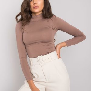 Wholesale RUE PARIS Cassie coffee blouse