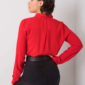 Wholesale Red classic shirt Yvaine RUE PARIS