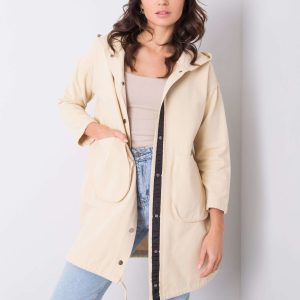 Wholesale Light beige jacket Amina RUE PARIS