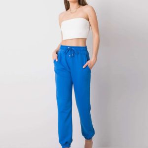 Wholesale Dark blue pants Agueda RUE PARIS