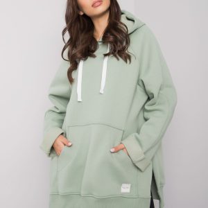 Wholesale Pistachio kangaroo sweatshirt Arno RUE PARIS