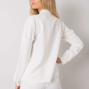 Wholesale Alyse RUE PARIS white flounces shirt